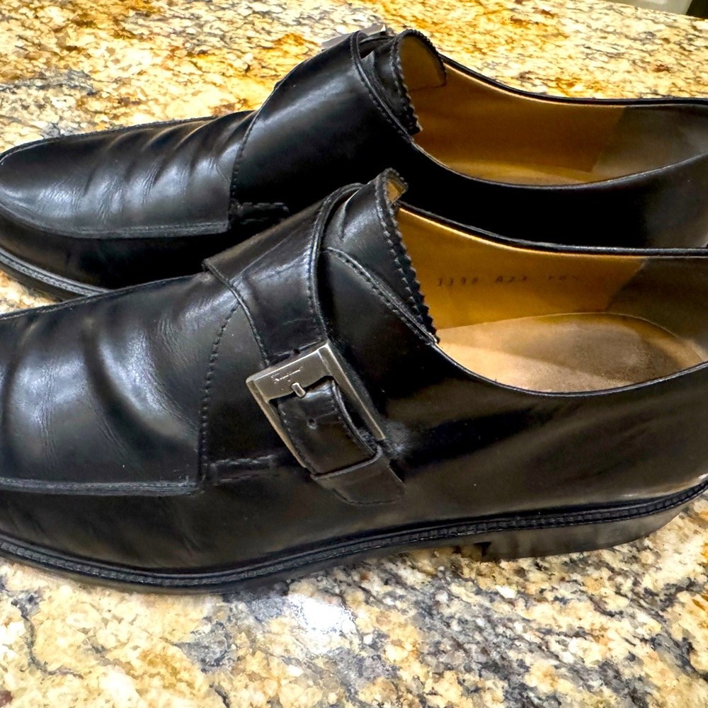 Salvatore Ferragamo Strap Dress Shoes